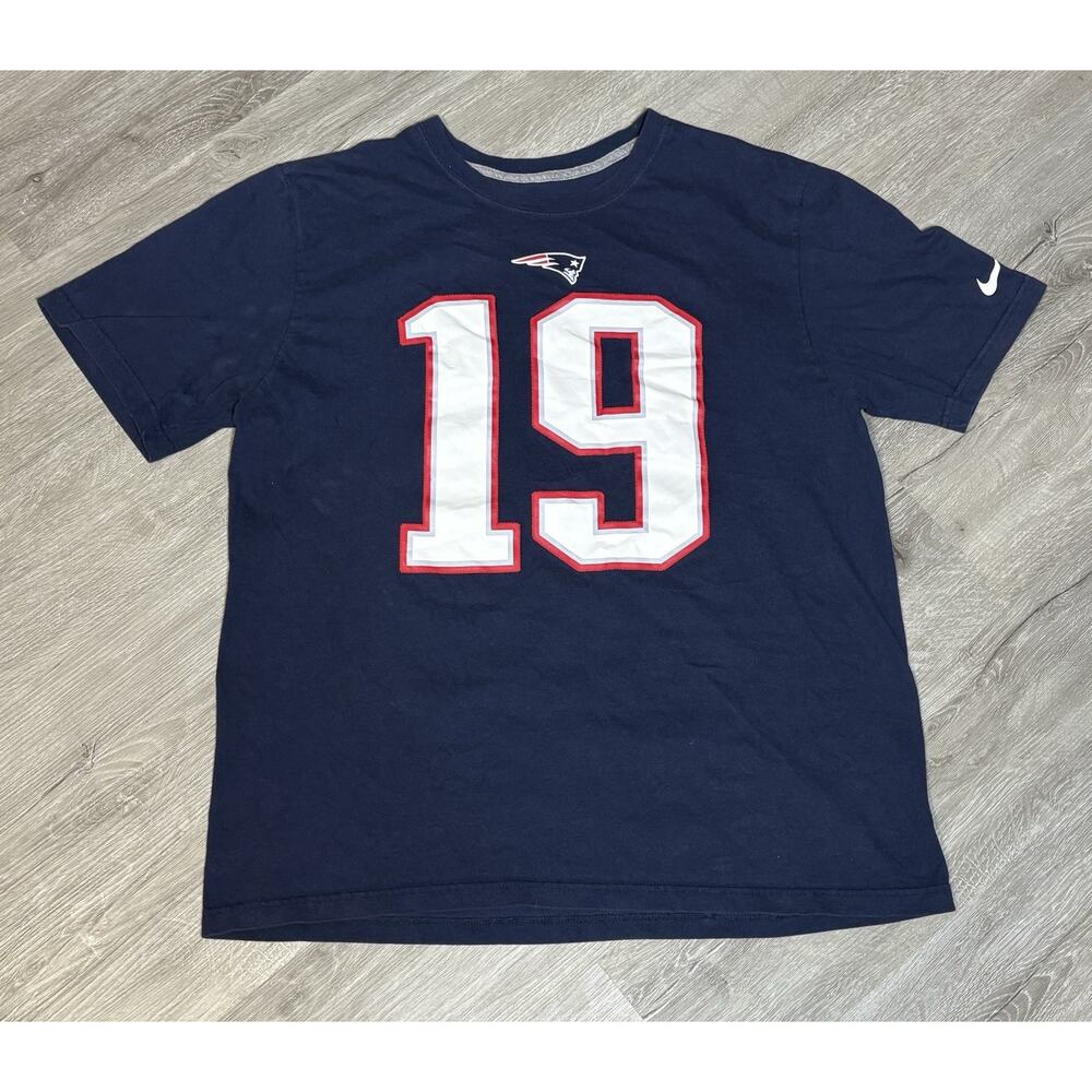 New England Patriots Nike Brandon Lafell #19 Mens T-Shirt Sz‎ XL